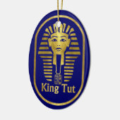 King Tut Keramisch Ornament (Links)