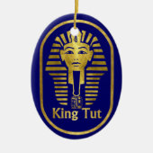 King Tut Keramisch Ornament (Voorkant)