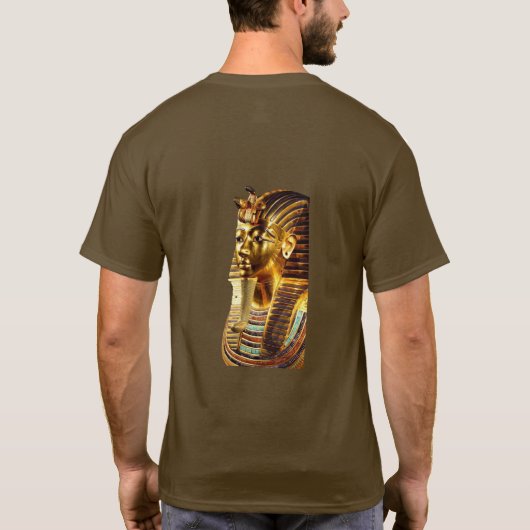 “King Tut Pharaoh Back Print T-Shirt | Modern Egyp (Achterkant)