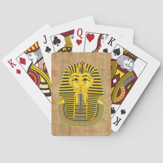 King Tutankhamun Pokerkaarten (Achterkant)