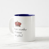 “KING” TWEEKLEURIGE KOFFIEMOK (Voorkant links)