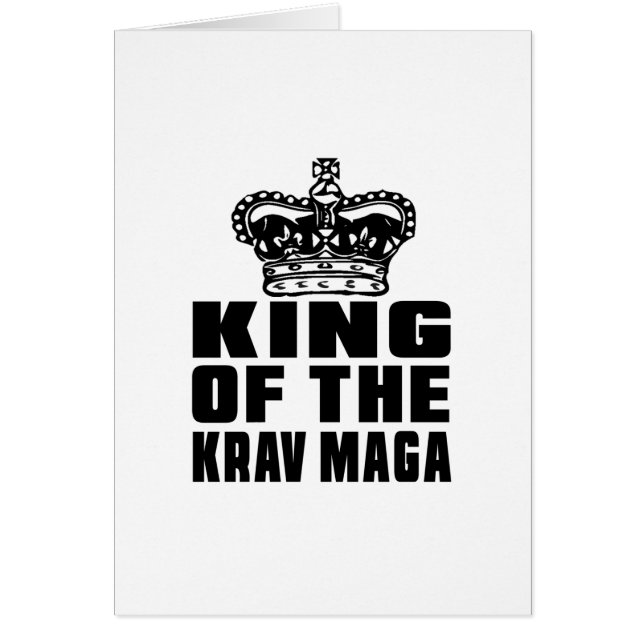 KING VAN DE KRAV MAGA (Voorkant)