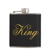 King Vinyl Wrapped Flask Heupfles (Voorkant)