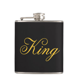 King Vinyl Wrapped Flask Heupfles