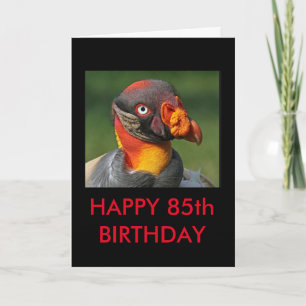 King Vulture - Happy 85th Birthday Kaart