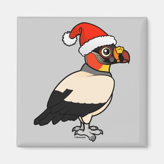 King Vulture Santa Magneet (Voorkant)