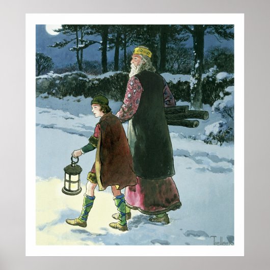 King Wenceslas (c.907-c.929) van 'Peeps in the Poster (Voorkant)