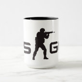 KinGaming Exclusieve CSGO Coffee-Mok Mok (Midden)