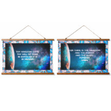 Kingdom Come Hout Topped Wandtapijt