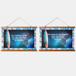 Kingdom Come Hout Topped Wandtapijt Hangend Wandkleed