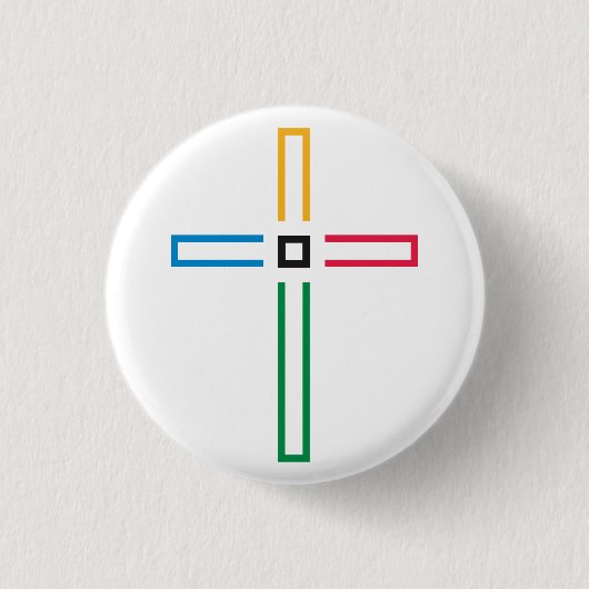 Kingdom Cross Button (Voorkant)