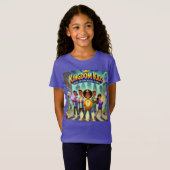 Kingdom Kids : Montée du T-shirt de l'équipage roy (Devant entier)