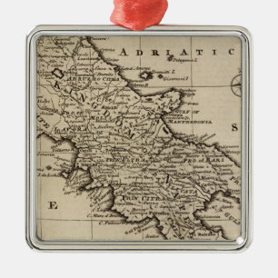 Kingdoms van Napels en Sicilië, Italië Metalen Ornament