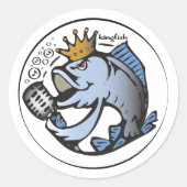 Kingfish™ stickers - Klein (Voorkant)