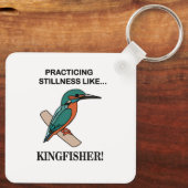 Kingfisher beoefent stilte als Kingfisher Sleutelhanger (Achterkant)
