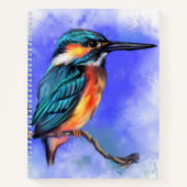 Kingfisher Bird Carnet (Devant)