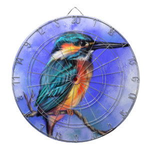 Kingfisher Bird Dart Board Dartbord