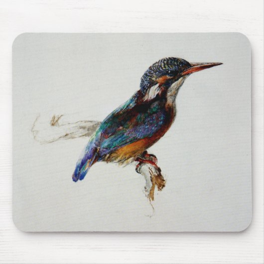 Kingfisher Bird (door John Ruskin) Muismat (Voorkant)