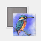 Kingfisher Bird Magnet (Recto/Verso)
