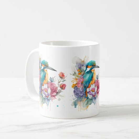 Kingfisher Bird Mug (Devant gauche)