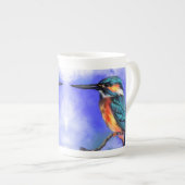 Kingfisher Bird Mug Paianting (Devant droit)