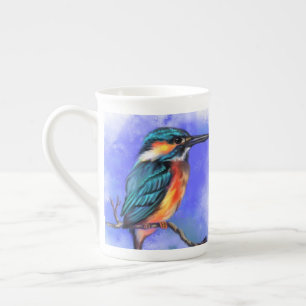 Kingfisher Bird Mug Paianting