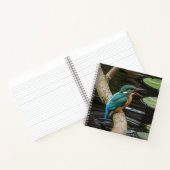 Kingfisher Bird Notitieboek (Binnen)