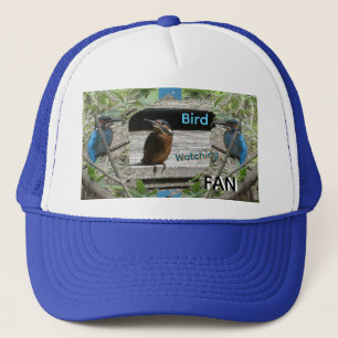 Kingfisher Bird Watching Fan Trucker Hat Pet