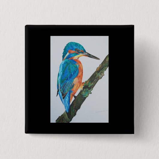 Kingfisher Button (Voorkant)