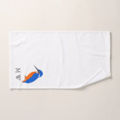 Kingfisher Design Monogram Bad Handdoek (Handdoek)