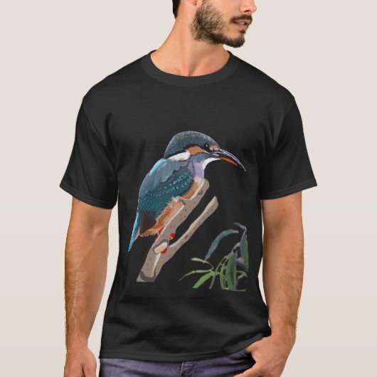 Kingfisher en Willow T-shirt (Voorkant)