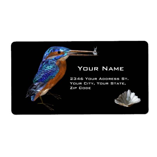 KINGFISHER ETIKET (Voorkant)