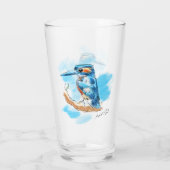 Kingfisher Glas (Achterkant)
