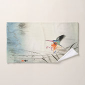 Kingfisher Hunting - Ohara Koson - Handdoek (Handdoek)