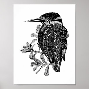 Kingfisher Kookaburra Australische vogel Poster