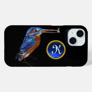 KINGFISHER MONOGRAM, elektrisch blauw, zwart
