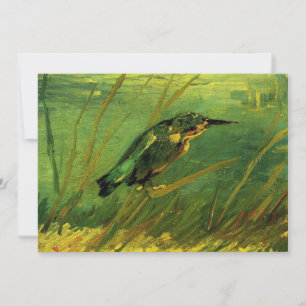Kingfisher par Vincent van Gogh Invitation
