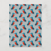 KIngfisher Pattern Briefkaart (Voorkant)