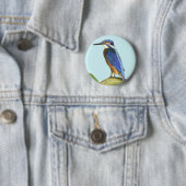 Kingfisher Ronde Button 5,7 Cm (In situ)