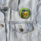 Kingfisher Ronde Button 5,7 Cm (In situ)
