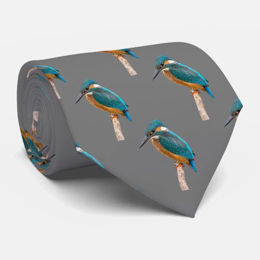 Kingfisher Stropdas (Opgerold)