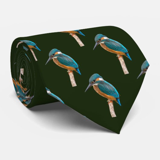 Kingfisher Stropdas (Opgerold)