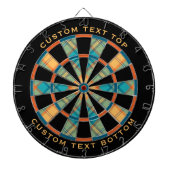 Kingfisher Tartan Dart Board Dartbord (Voorkant)