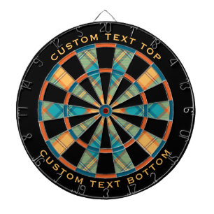 Kingfisher Tartan Dart Board Dartbord