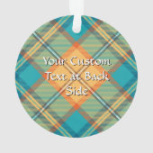 Kingfisher Tartan Ornement (dos)