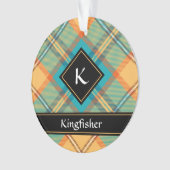 Kingfisher Tartan Ornement (devant)