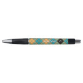 Kingfisher Tartan Pen (Voorkant)