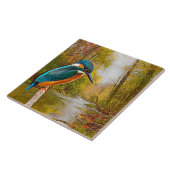 Kingfisher Tegeltje (Zijkant)