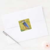 Kingfisher Vierkante Sticker (Envelop)