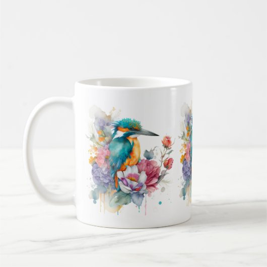 Kingfisher Vogel Mok (Links)
